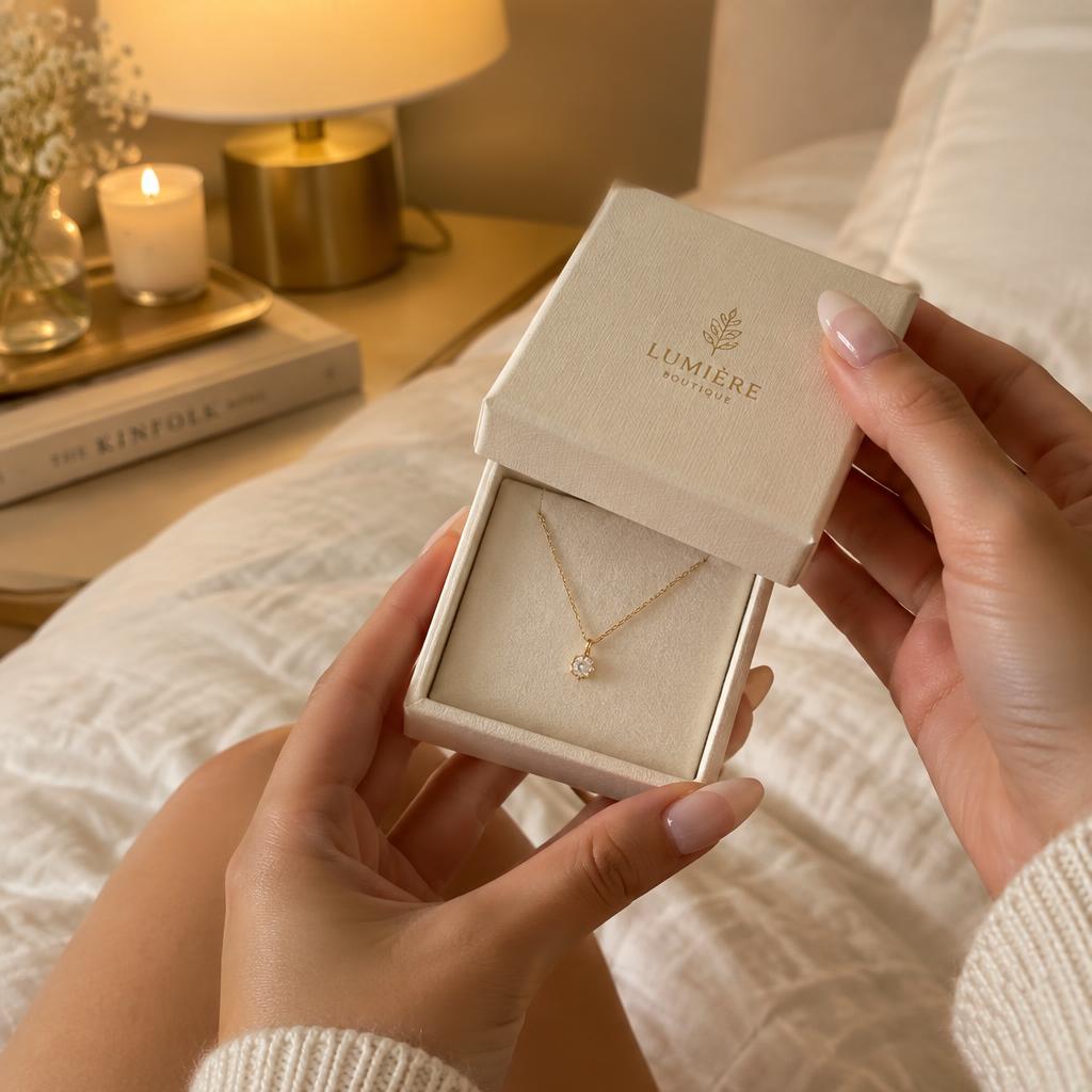 Jewelry: Unboxing moment
